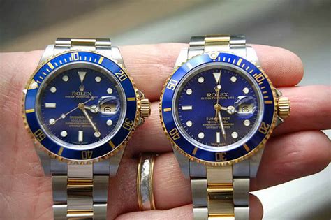 genuine fake watches|counterfeit watches identification.